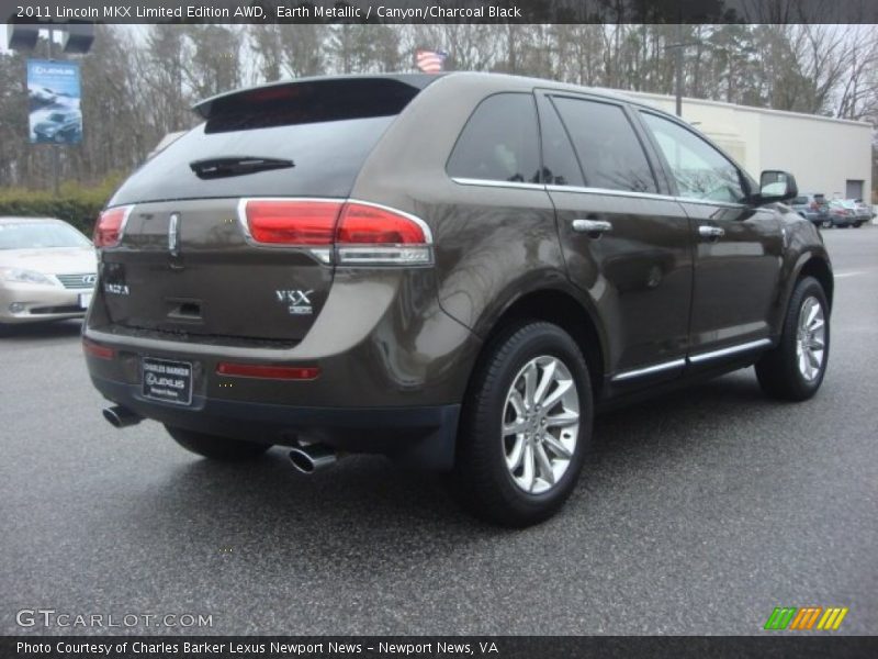 Earth Metallic / Canyon/Charcoal Black 2011 Lincoln MKX Limited Edition AWD