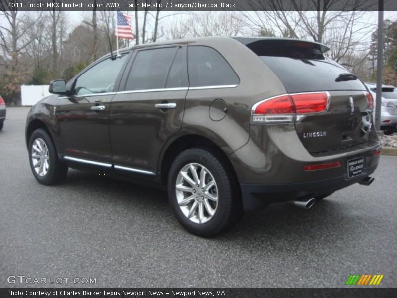 Earth Metallic / Canyon/Charcoal Black 2011 Lincoln MKX Limited Edition AWD