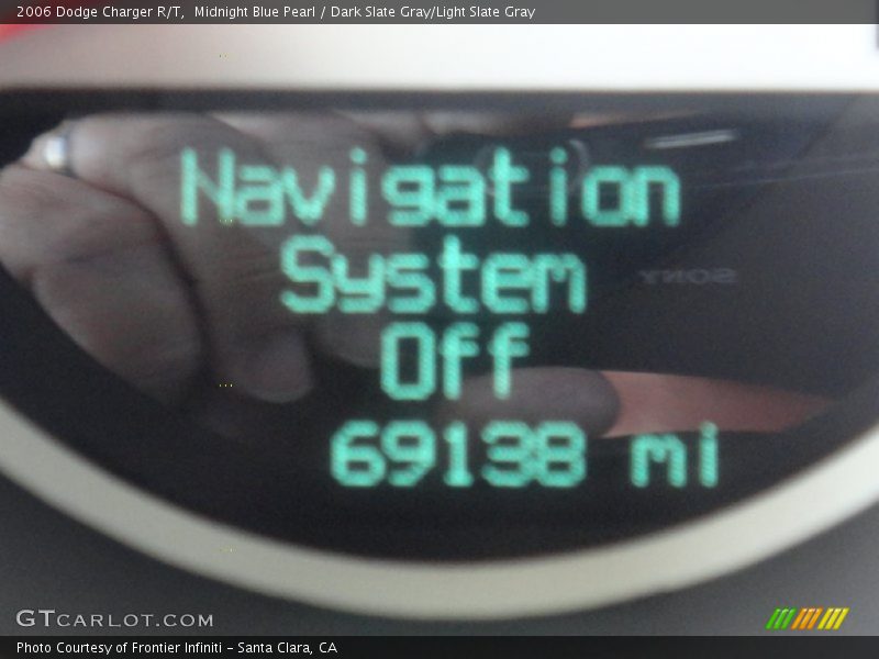 Midnight Blue Pearl / Dark Slate Gray/Light Slate Gray 2006 Dodge Charger R/T