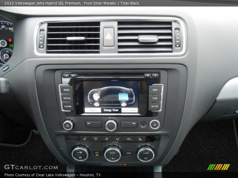 Controls of 2013 Jetta Hybrid SEL Premium