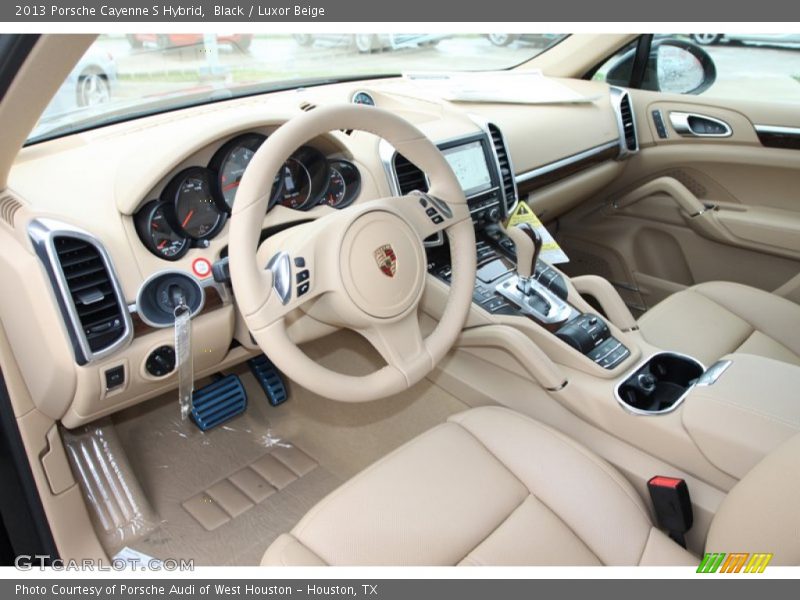  2013 Cayenne S Hybrid Luxor Beige Interior