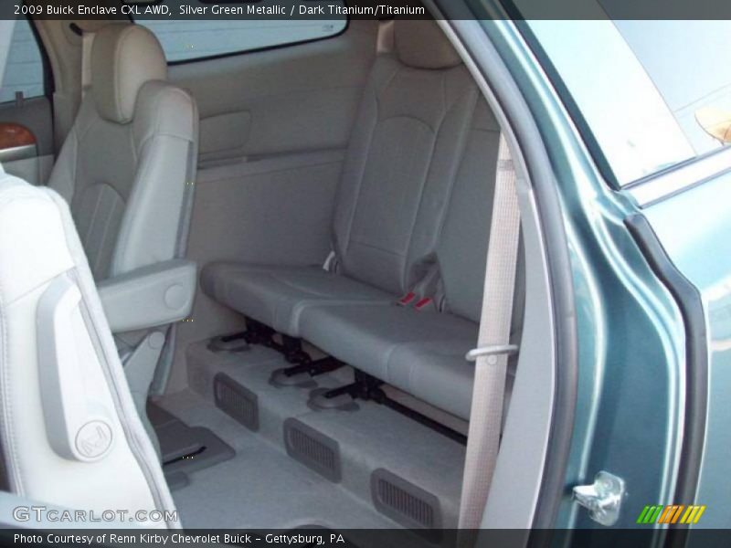 Silver Green Metallic / Dark Titanium/Titanium 2009 Buick Enclave CXL AWD