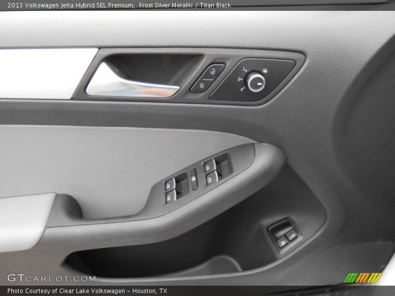 Frost Silver Metallic / Titan Black 2013 Volkswagen Jetta Hybrid SEL Premium