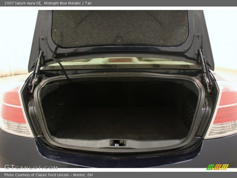 Midnight Blue Metallic / Tan 2007 Saturn Aura XE