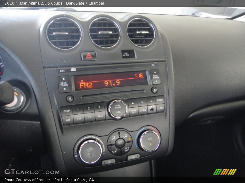 Dark Slate / Charcoal 2010 Nissan Altima 2.5 S Coupe