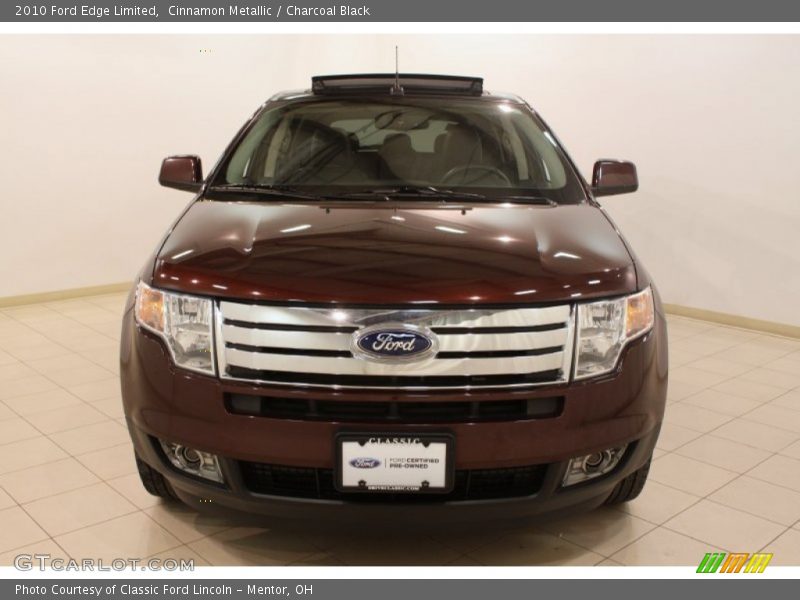 Cinnamon Metallic / Charcoal Black 2010 Ford Edge Limited