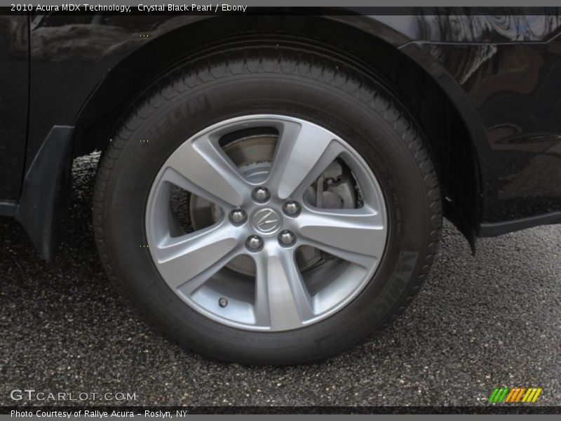 Crystal Black Pearl / Ebony 2010 Acura MDX Technology