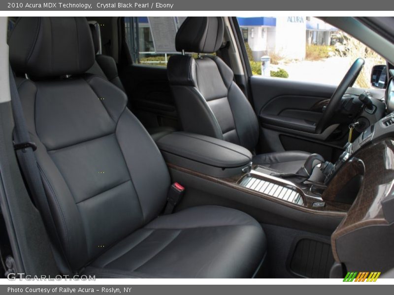 Crystal Black Pearl / Ebony 2010 Acura MDX Technology
