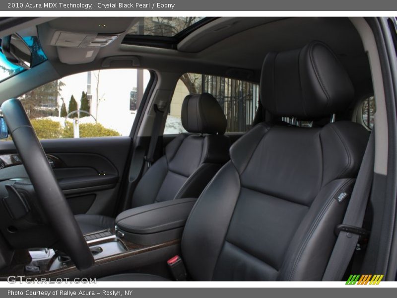 Crystal Black Pearl / Ebony 2010 Acura MDX Technology