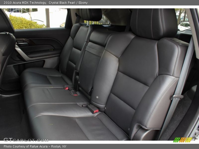 Crystal Black Pearl / Ebony 2010 Acura MDX Technology