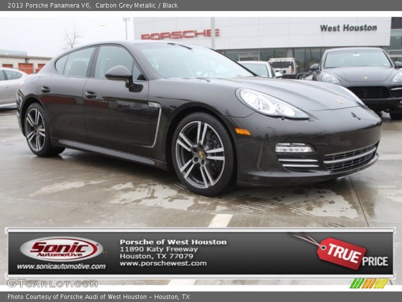 Carbon Grey Metallic / Black 2013 Porsche Panamera V6