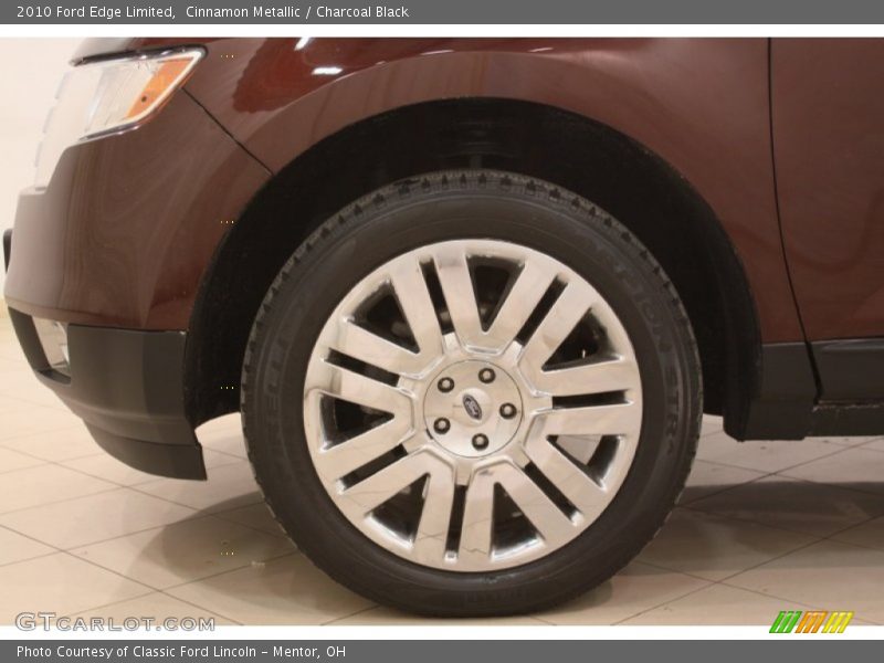 Cinnamon Metallic / Charcoal Black 2010 Ford Edge Limited