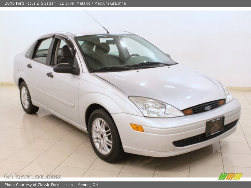 CD Silver Metallic / Medium Graphite 2000 Ford Focus ZTS Sedan
