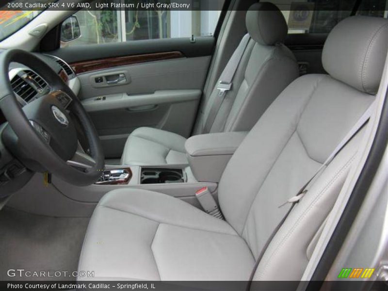 Light Platinum / Light Gray/Ebony 2008 Cadillac SRX 4 V6 AWD
