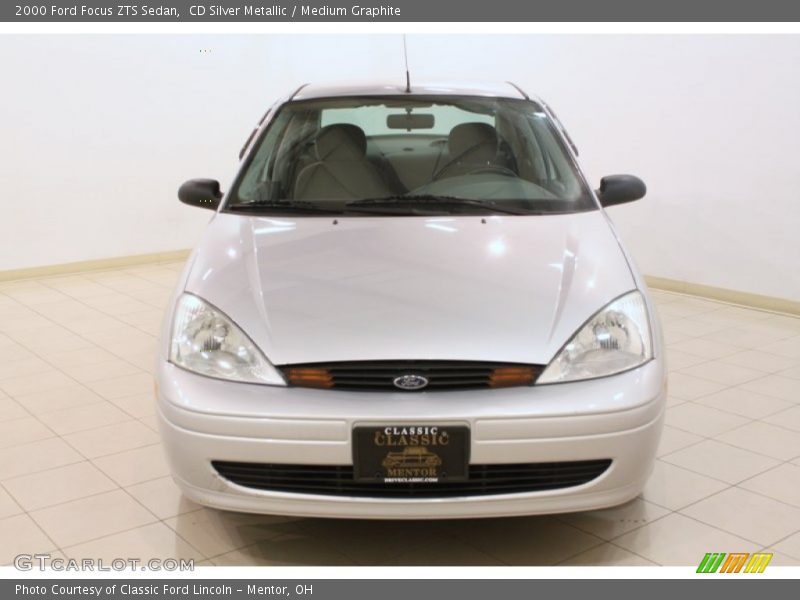 CD Silver Metallic / Medium Graphite 2000 Ford Focus ZTS Sedan