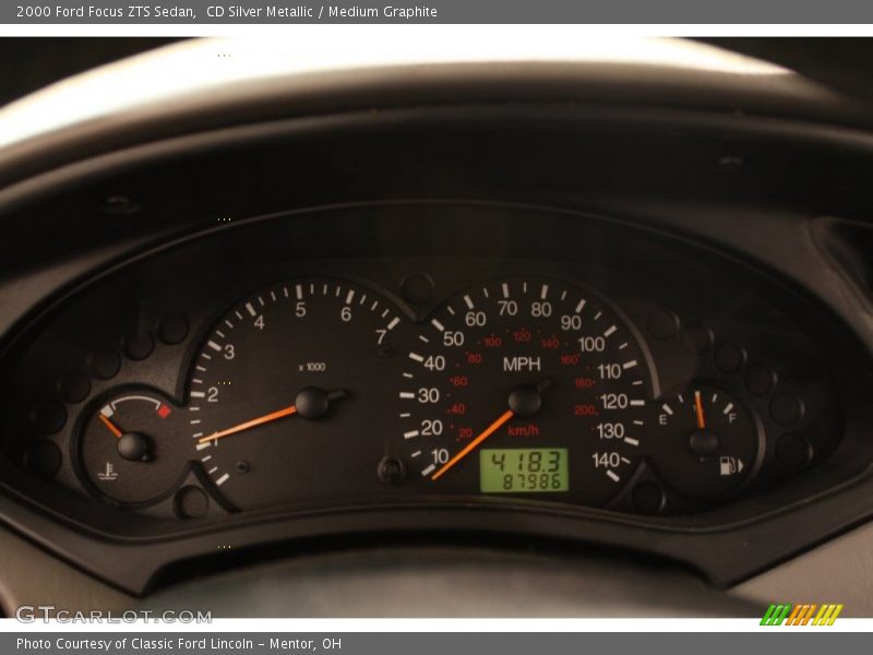  2000 Focus ZTS Sedan ZTS Sedan Gauges
