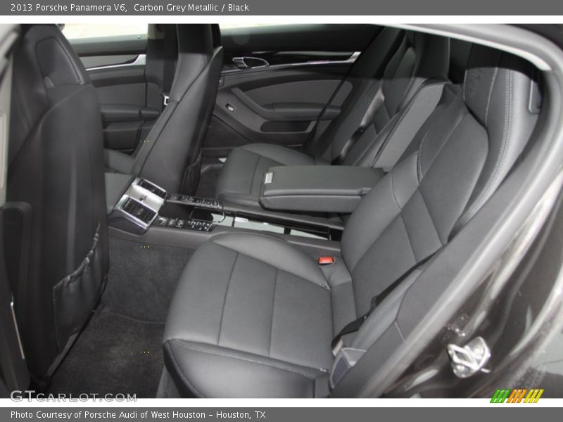 Rear Seat of 2013 Panamera V6