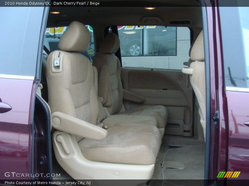 Dark Cherry Pearl / Beige 2010 Honda Odyssey EX