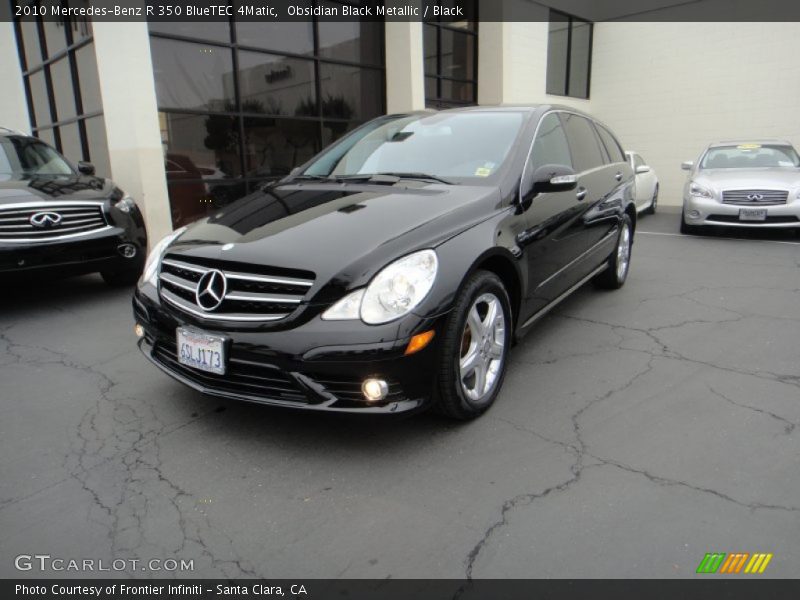 Obsidian Black Metallic / Black 2010 Mercedes-Benz R 350 BlueTEC 4Matic