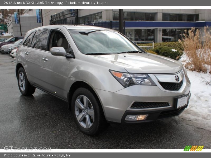 Palladium Metallic / Taupe 2012 Acura MDX SH-AWD Technology