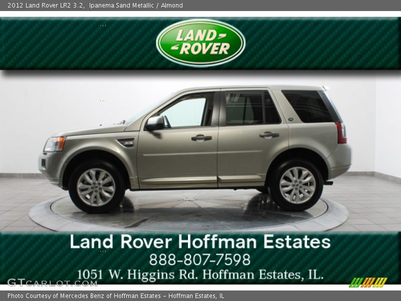 Ipanema Sand Metallic / Almond 2012 Land Rover LR2 3.2