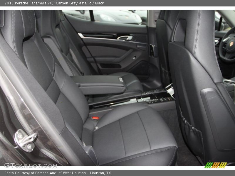 Rear Seat of 2013 Panamera V6