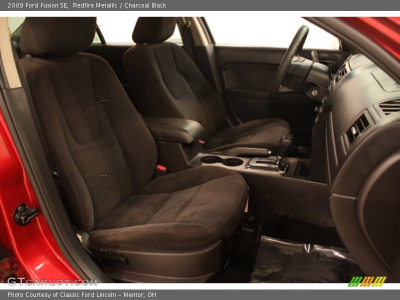 Redfire Metallic / Charcoal Black 2009 Ford Fusion SE