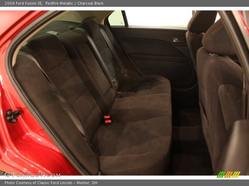 Redfire Metallic / Charcoal Black 2009 Ford Fusion SE