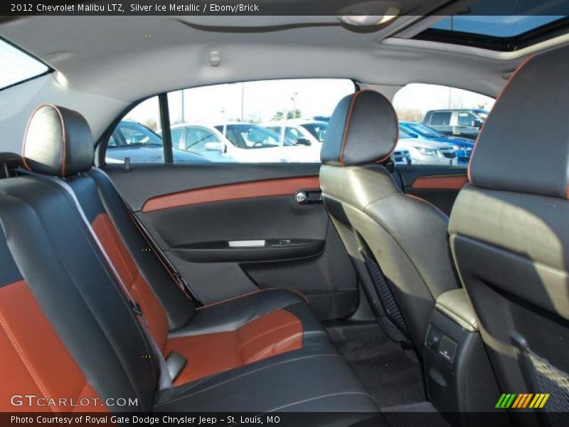 Rear Seat of 2012 Malibu LTZ
