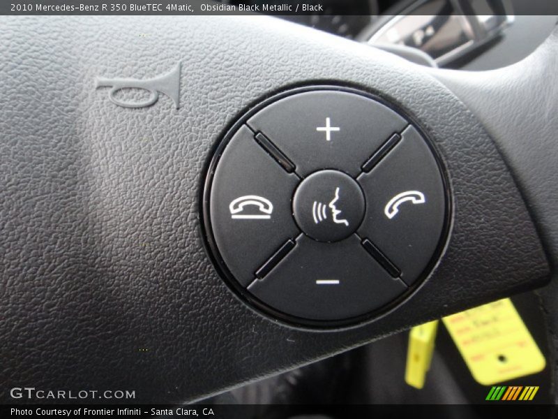 Controls of 2010 R 350 BlueTEC 4Matic