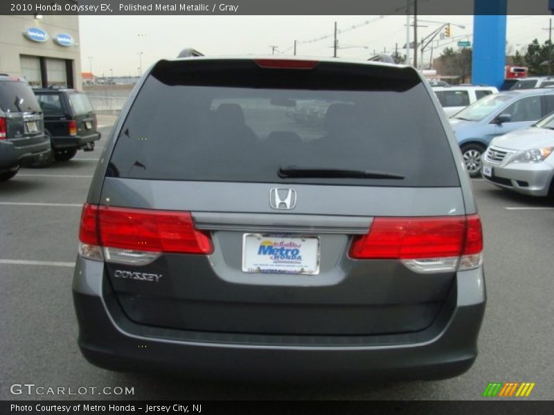 Polished Metal Metallic / Gray 2010 Honda Odyssey EX