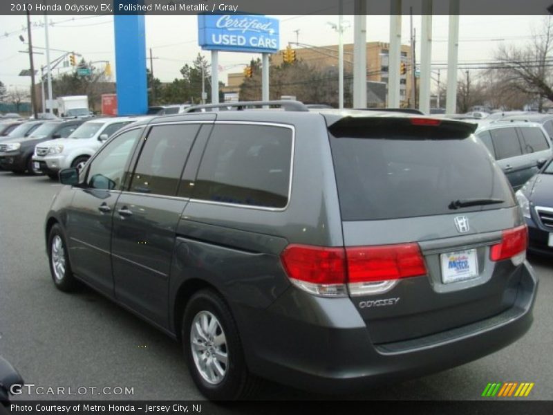 Polished Metal Metallic / Gray 2010 Honda Odyssey EX