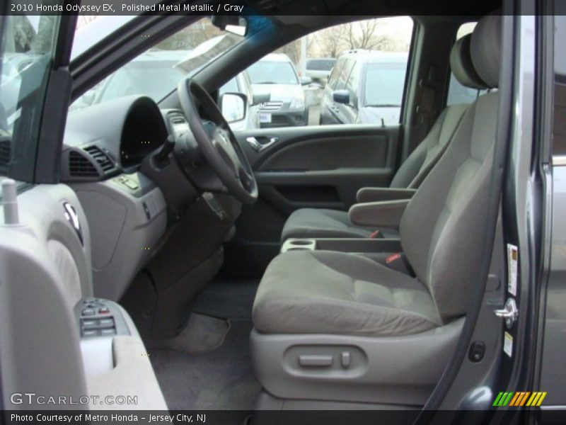 Polished Metal Metallic / Gray 2010 Honda Odyssey EX