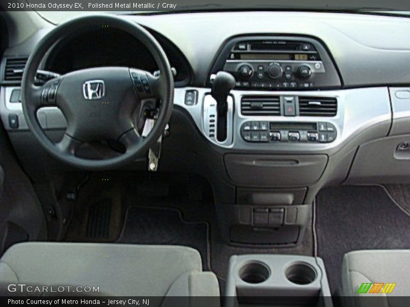 Polished Metal Metallic / Gray 2010 Honda Odyssey EX