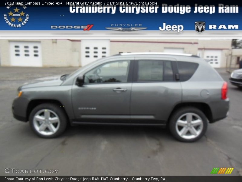 Mineral Gray Metallic / Dark Slate Gray/Light Pebble 2013 Jeep Compass Limited 4x4