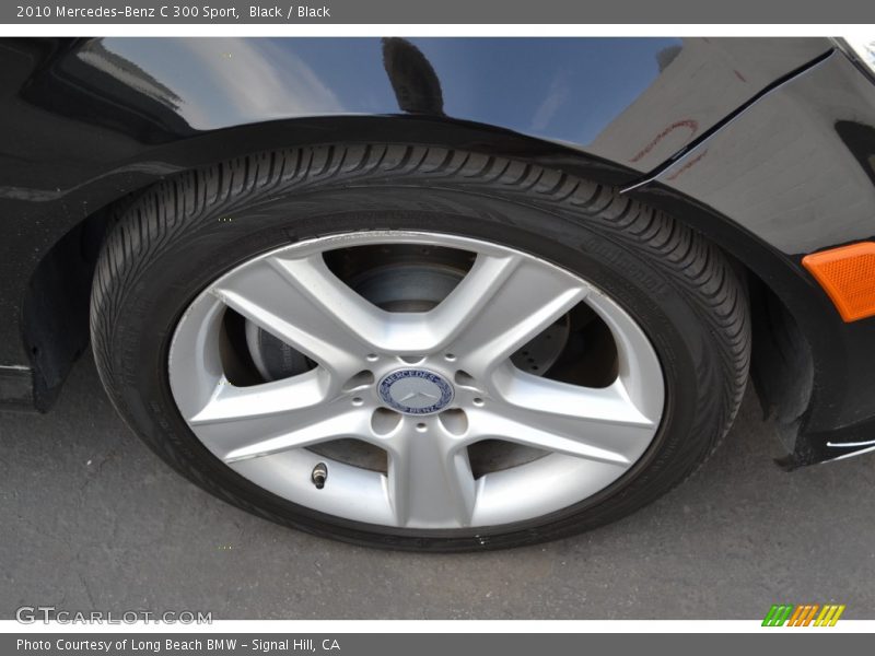 Black / Black 2010 Mercedes-Benz C 300 Sport