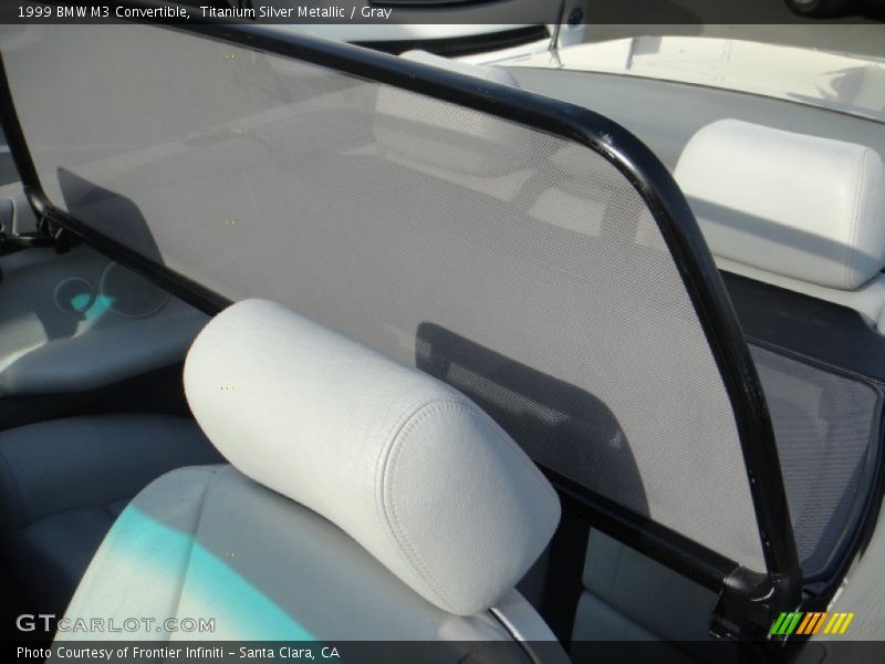 Titanium Silver Metallic / Gray 1999 BMW M3 Convertible