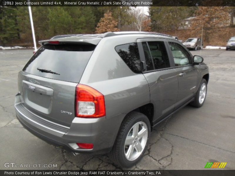 Mineral Gray Metallic / Dark Slate Gray/Light Pebble 2013 Jeep Compass Limited 4x4