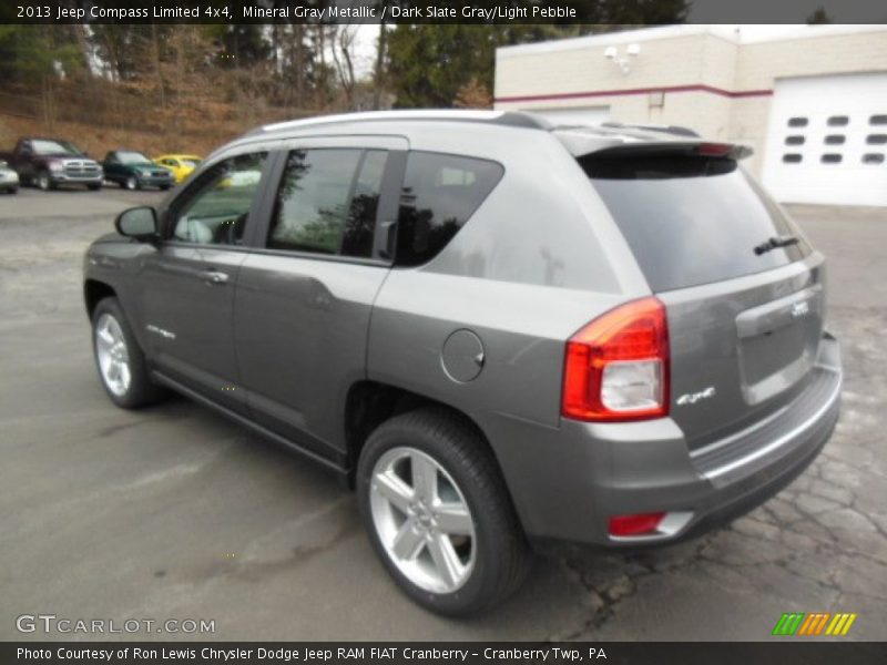 Mineral Gray Metallic / Dark Slate Gray/Light Pebble 2013 Jeep Compass Limited 4x4