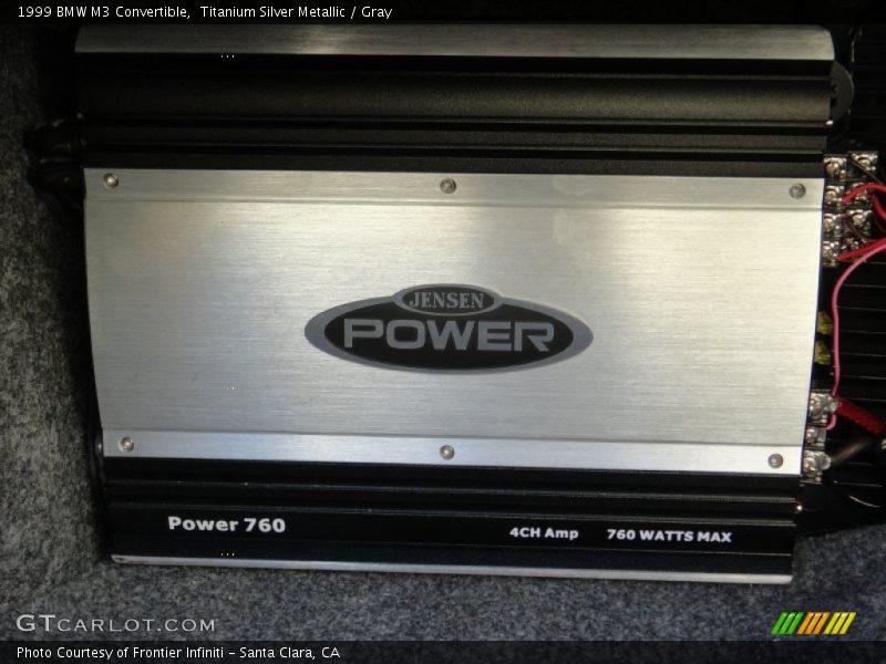 Titanium Silver Metallic / Gray 1999 BMW M3 Convertible