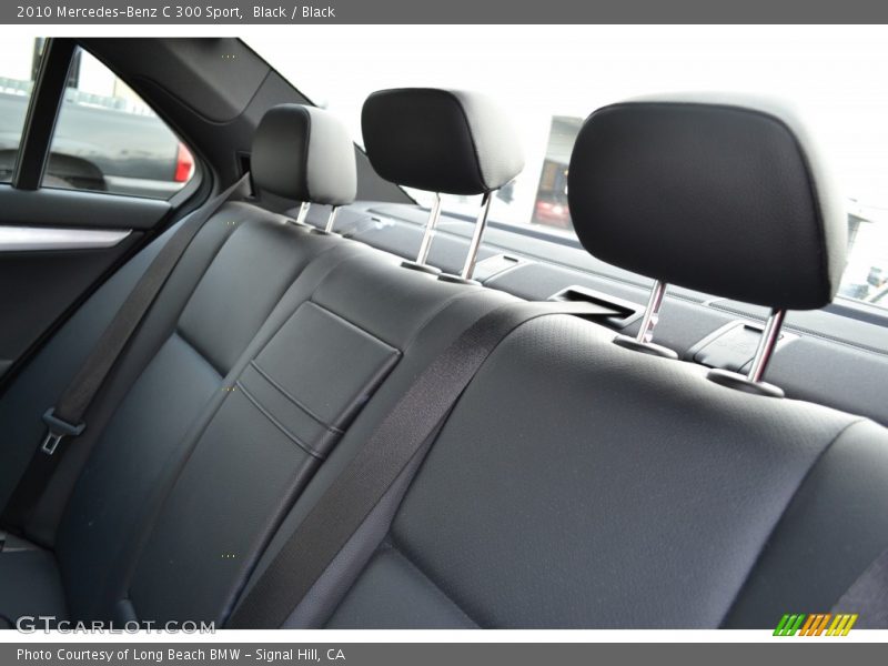 Black / Black 2010 Mercedes-Benz C 300 Sport