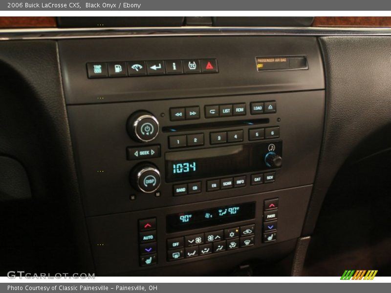 Controls of 2006 LaCrosse CXS