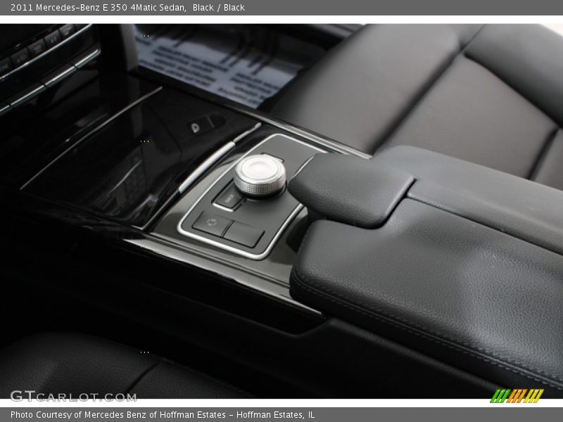 Black / Black 2011 Mercedes-Benz E 350 4Matic Sedan