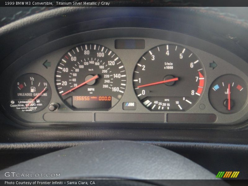  1999 M3 Convertible Convertible Gauges