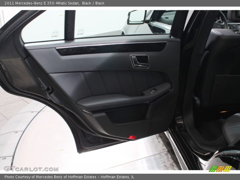 Black / Black 2011 Mercedes-Benz E 350 4Matic Sedan