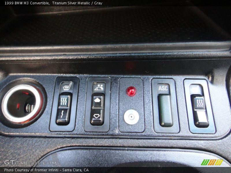 Controls of 1999 M3 Convertible