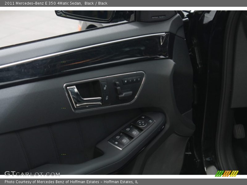 Black / Black 2011 Mercedes-Benz E 350 4Matic Sedan