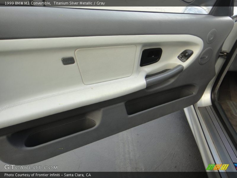 Titanium Silver Metallic / Gray 1999 BMW M3 Convertible