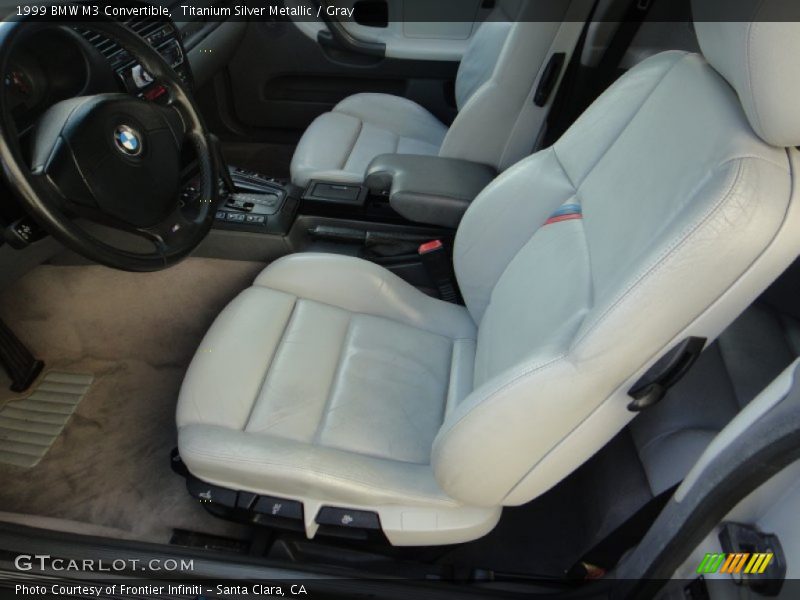 Front Seat of 1999 M3 Convertible