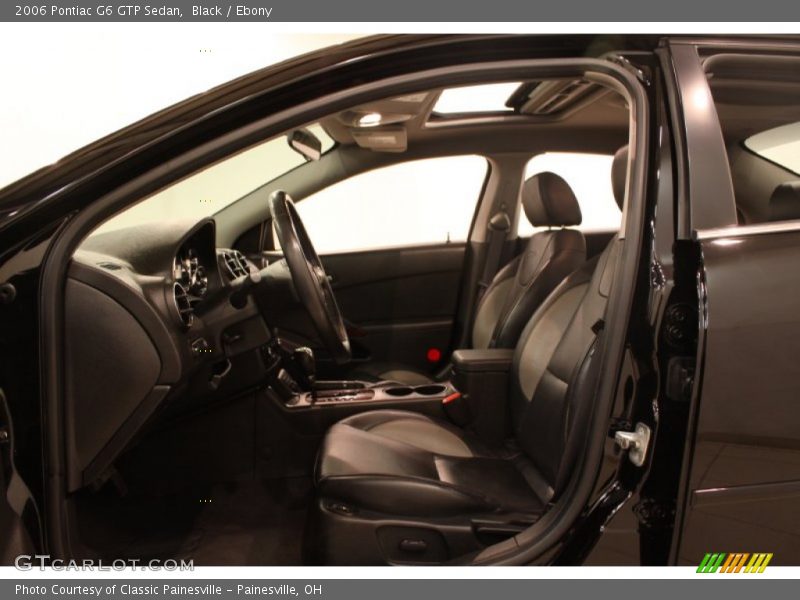 Front Seat of 2006 G6 GTP Sedan